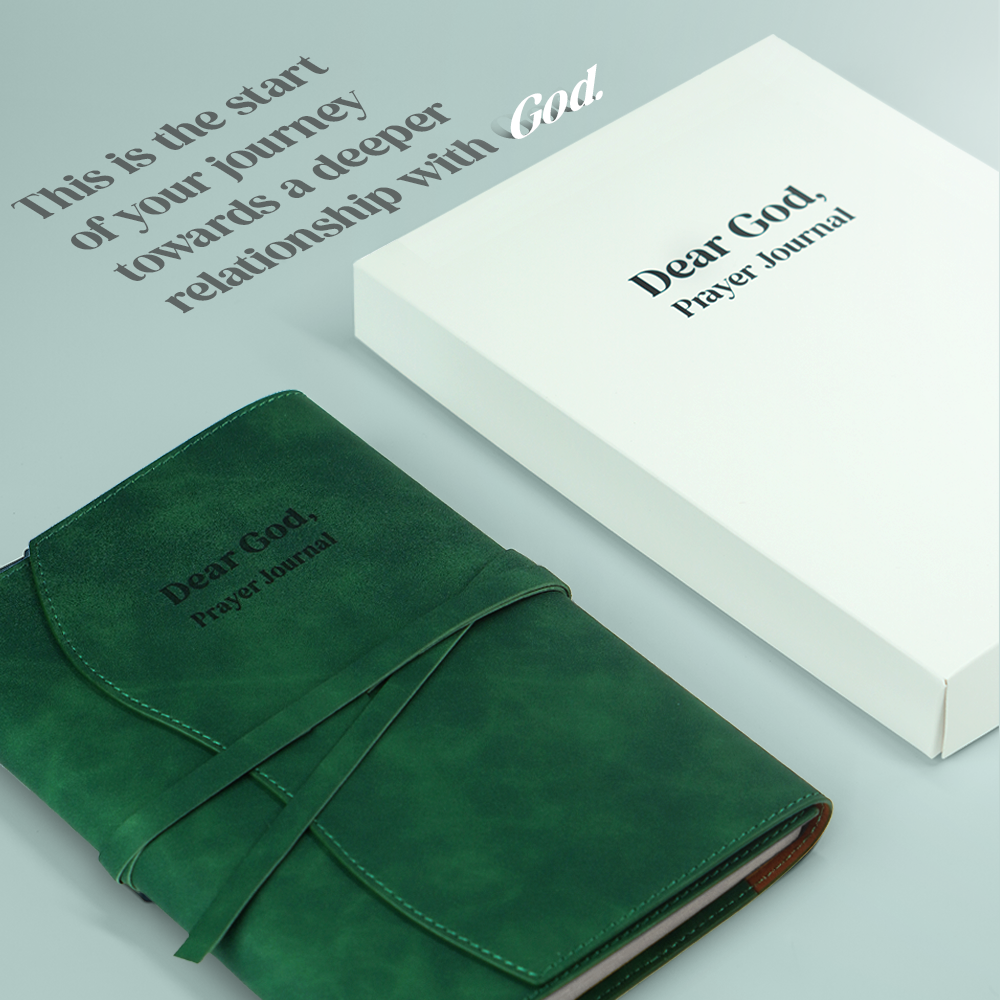 Dear God, Prayer Journal - Green